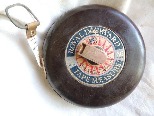 Ancien double decametre - double,