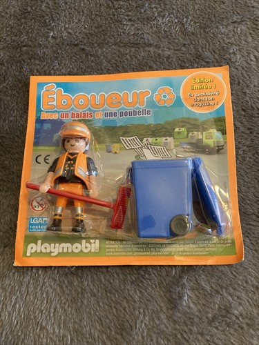 Rare personnage éboueur - rare,