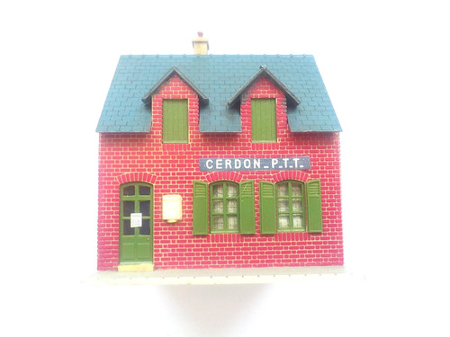 Décor maquette jouef immeuble - décor,