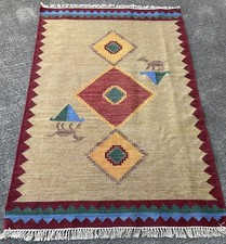 Tapis Kilim 180x120cm Moderne Kelim Rugs Gelimtejido Teppich Kilim Woven tessuto