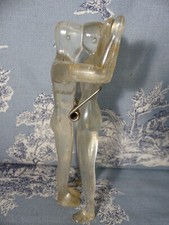 Erotica Design 1960 Plexiglass le baiser pince à Papier Homme Femme nus 13cm hau
