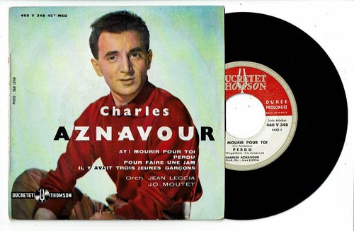 Charles aznavour vinyle 45t - vinyle,