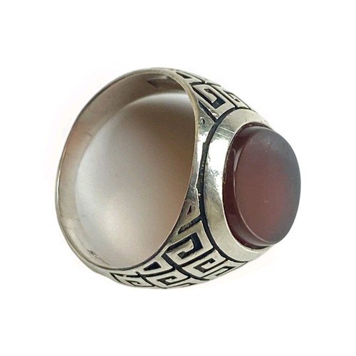 Bague homme vintage argent - homme, en