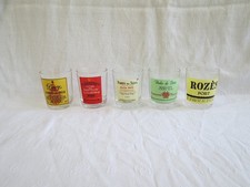 5 verres à porto vintage