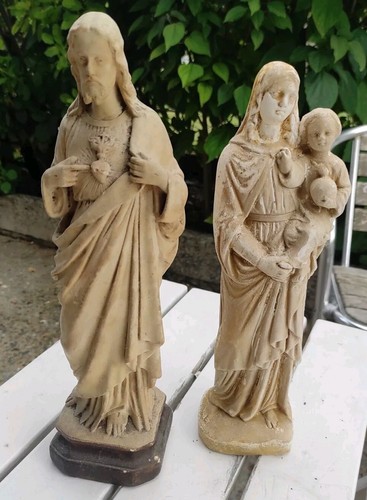 Lot statues christianisme - 2,