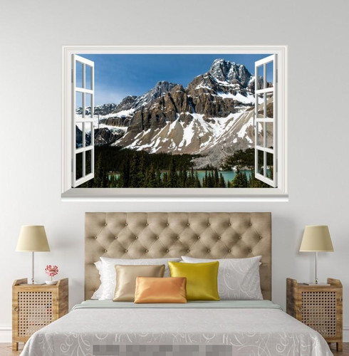 Montagne lac arbre 477 - montagne,