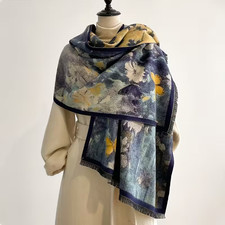 grande echarpe chale neuve  ds