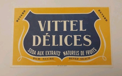 Buvard collection vittel - collection,