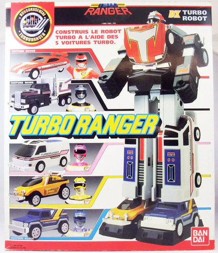 Turbo ranger bandai france - turbo,