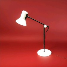 lampe de bureau veneta lumi ,  italie 80's Postmoderne , blanche et noire