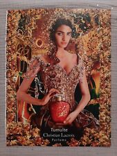 Publicité papier Parfum. C. Lacroix Tumulte de 2005 - Perfume Ad 