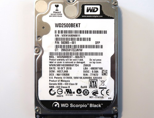 Wd2500bekt 60a25t1 hectjhb - wd,