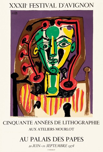 Pablo picasso affiche - pablo,