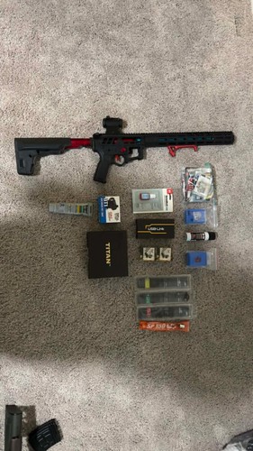 Airsoft gear and - and, (m4