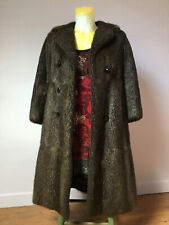 MANTEAU DE FOURRURE DE RAGONDIN D'ELEVAGE Taille 42/44