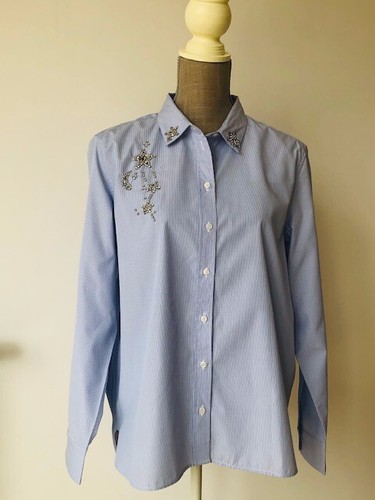Chemise rayé strassé - rayé,