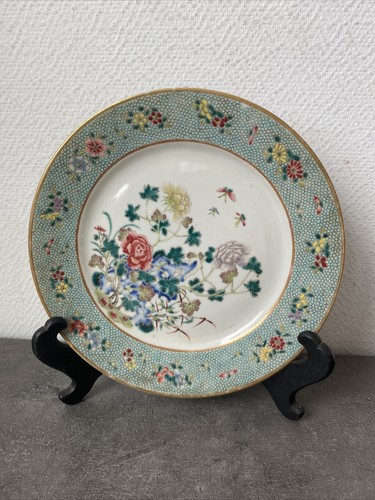 Ancienne assiette décorative - assiette,