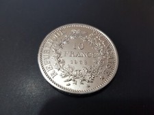10 francs Hercule 1968 ACCENT point sur E ARGENT