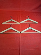 4 Ancien cintres en bois Idéal   Porte Habit Vintage 1950 1960