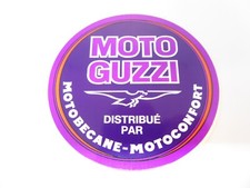 AUTOCOLLANT / STICKER - MOTO GUZZI DISTRIBUE PAR MOTOBECANE - MOTOCONFORT -