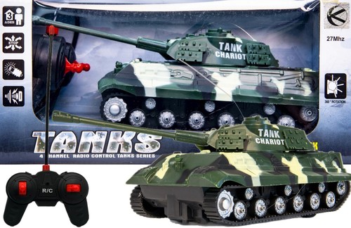 Char télécommandé enfants