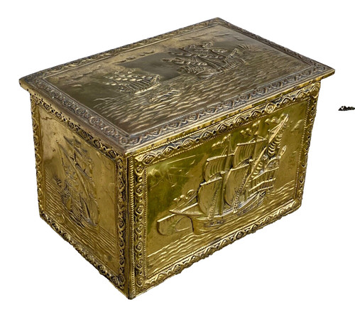 Coffre jouets vintage - coffre,