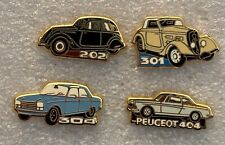 lot x 4 pin's peugeot 202 301