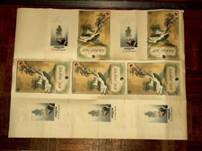 Planche Etiquette Air France