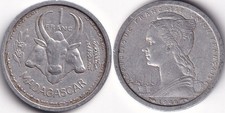 1 Francs 1948 Madagascar -