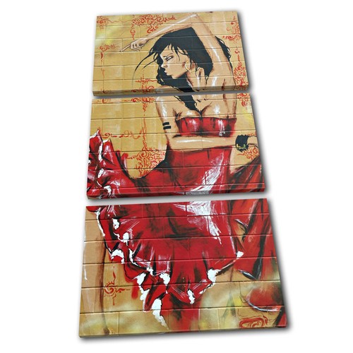 Street art woman graffiti - art,