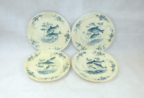 Quatre art nouveau faïence - quatre,