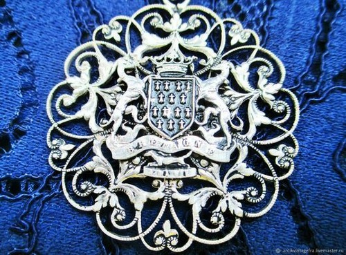 Pendentif ancien blason - pendentif,