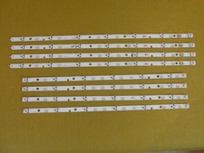 8 barres de led TV TOSHIBA modéle 47L7453D GAUCHE ET DROIT