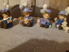 12 Figurines Bébé Fille Ou