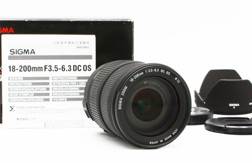 Objectif zoom sigma - objectif,