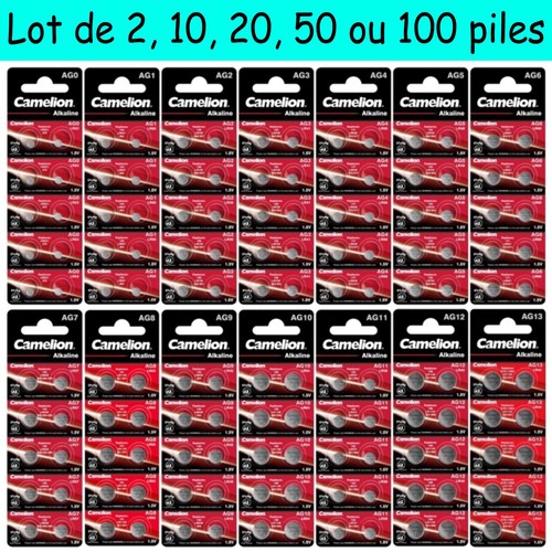 Pile bouton alcaline - bouton, lr