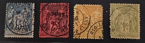 France timbres sage - 4, de