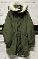 GENUINE RARE US ARMY M-1965 M65 FISHTAIL PARKA MANS 1983 EX-SUPER EX !!!! MEDIUM