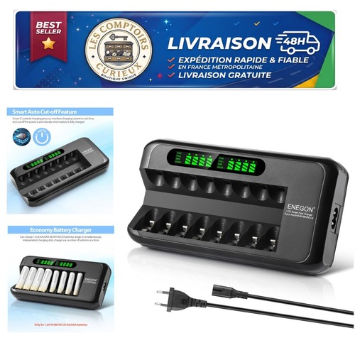 Enegon chargeur piles - de,