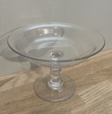 Compotier Coupe sur Pied En Cristal Vintage Ø 19 cm