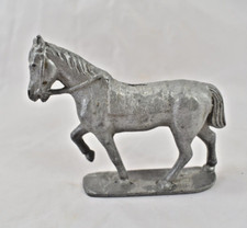 ANCIEN CHEVAL PLOMB CREUX ALU