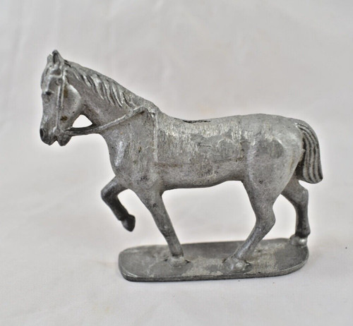 Ancien cheval plomb creux - plomb,