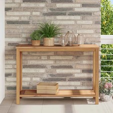 Table console avec stockage