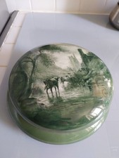 Ancienne Boite Coffret Porcelaine Limoges Signee CARRIER  Gd Modèle 