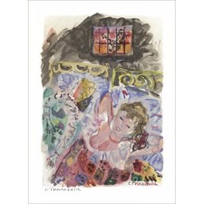 TERECHKOVITCH Kostia - Lithographie originale "Les deux servantes" 38x28cm - 196