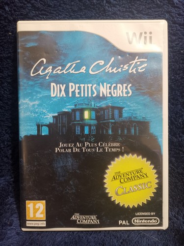 Jeu nintendo wii agatha - jeu,
