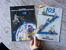 2 catalogues  PEUGEOT 49,9 cc