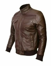 Blouson motard rétro