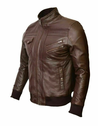 Blouson motard rétro