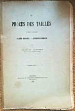 1867 ANCIEN REGIME: Le Procès